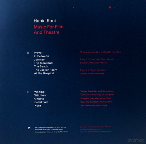 Hania Rani: Music For Film And Theatre [Winyl]