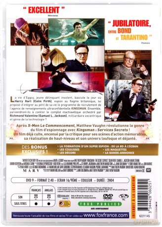Kingsman: The Secret Service (Kingsman: Tajne służby) [DVD]