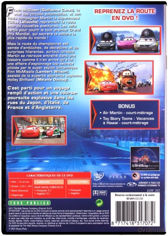 Cars 2 (Auta 2) (Disney) [DVD]