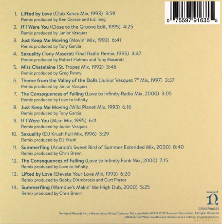 K.D. Lang: Makeover [CD]