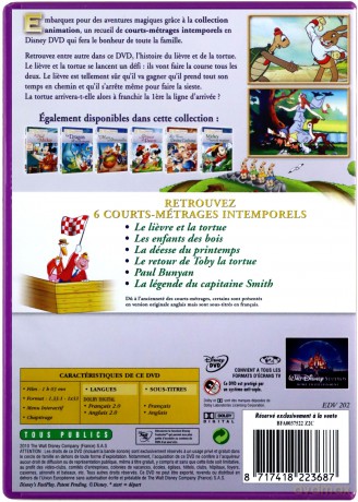 The Tortoise and the Hare (Żółw i Zając) (Disney) [DVD]