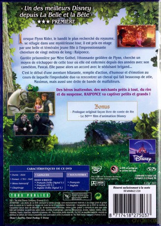 Tangled (Zaplątani) (Disney) [DVD]