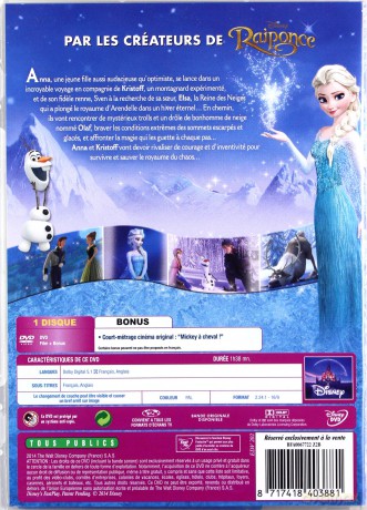 Frozen (Kraina Lodu) (Disney) [DVD]