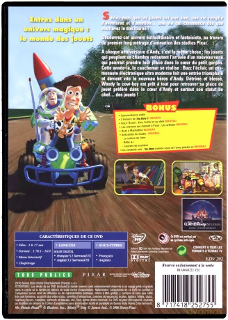 Toy Story (Disney) [DVD]