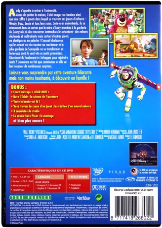 Toy Story 3 (Disney) [DVD]