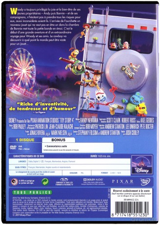 Toy Story 4 (Disney) [DVD]