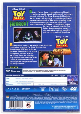 Toy Story: Horror / Toy Story: Prehistoria  [DVD]