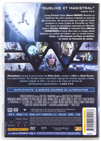 Prometheus (Prometeusz) [DVD]