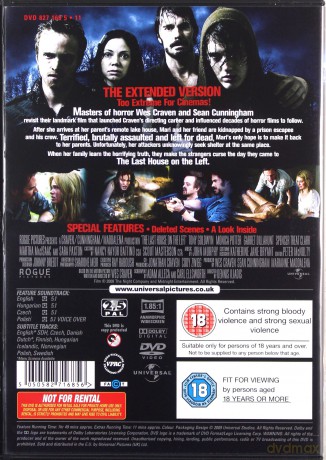 Ostatni dom po lewej [DVD]