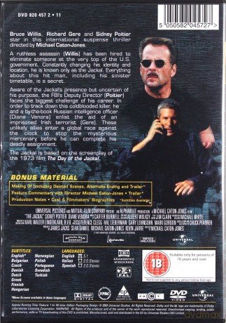 Szakal [DVD]
