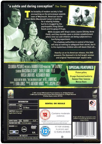 The Damned (Fabryka nieśmiertelnych) [DVD]
