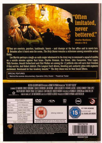 The Dirty Dozen (Parszywa dwunastka) [DVD]