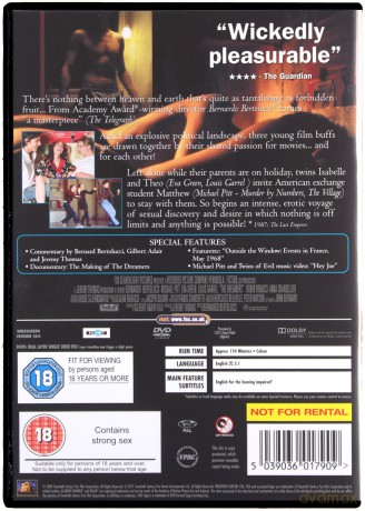 The Dreamers (Marzyciele) [DVD]