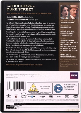 The Duchess of Duke Street Season 1 [5DVD]