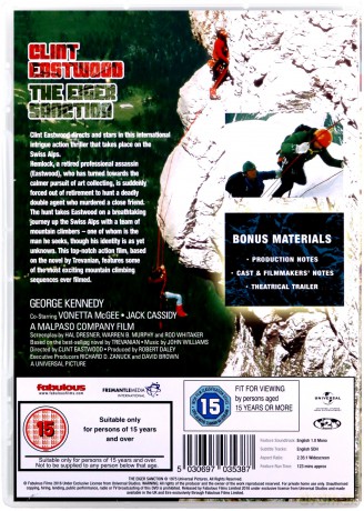The Eiger Sanction (Akcja na Eigerze) [DVD]