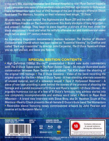 The El Duce Tapes [Blu-Ray]