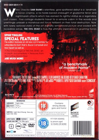 The Evil Dead (Martwe zło) [DVD]
