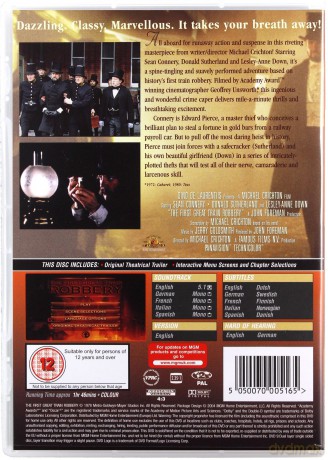 The First Great Train Robbery (Wielki napad na pociąg) [DVD]