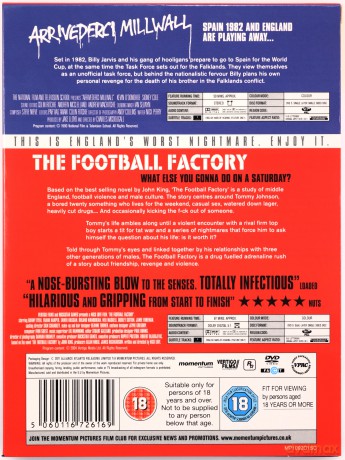 The Football Factory / Arrivederci Millwall [DVD]
