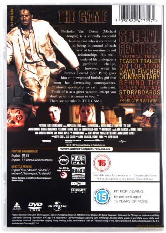 The Game (Gra) [DVD]
