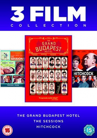 The Grand Budapest Hotel / The Sessions / Hitchcock [3DVD]