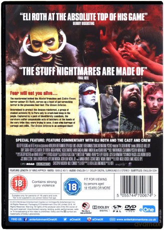 The Green Inferno [DVD]