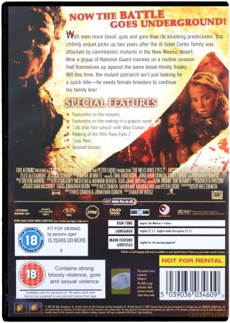 The Hills Have Eyes 2 (Wzgórza mają oczy 2) [DVD]