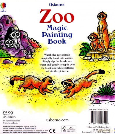 Magic Painting Zoo - Federica Iossa [KSIĄŻKA]