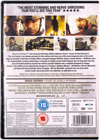 The Hurt Locker (W pułapce wojny) [DVD]