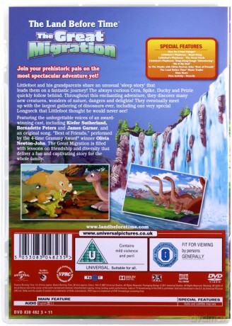 The Land Before Time X: The Great Longneck Migration (Pradawny Ląd 10: Wielka Wędrówka Długoszyjców) [DVD]