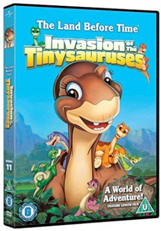 The Land Before Time XI: Invasion of the Tinysauruses (Pradawny Ląd 11: Inwazja Minizaurów) [DVD]