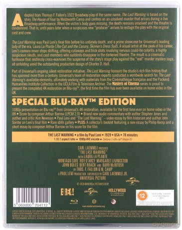 The Last Warning (Ostrzegam!) [Blu-Ray]