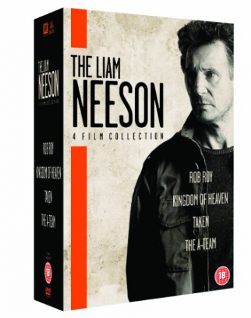 The Liam Neeson Film Collection: Kingdom of Heaven / Rob Roy / Taken / The A-Team (Królestwo Niebieskie / Drużyna A) [4DVD]