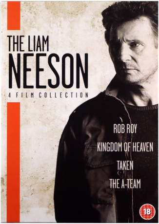 The Liam Neeson Film Collection: Kingdom of Heaven / Rob Roy / Taken / The A-Team (Królestwo Niebieskie / Drużyna A) [4DVD]