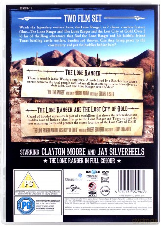 The Lone Ranger / The Lone Ranger And The Lost City Of Gold [DVD]