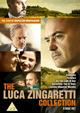 The Luca Zingaretti Collectio: Cefalonia / Perlasca / Calling Inspector Marotta / By The Light Of Day / Borsellino: The 57 Days [5DVD]