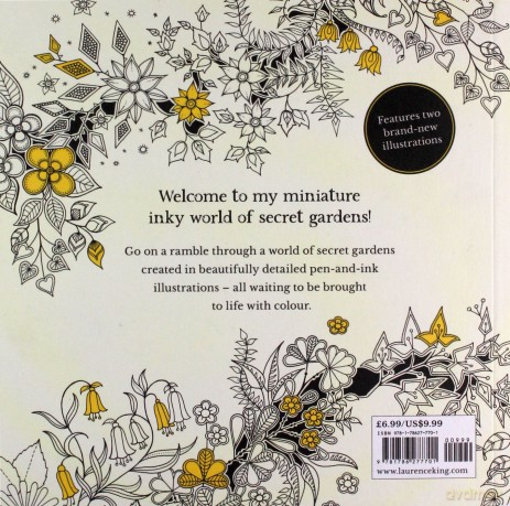 Miniature Secret Garden: A Pocket-sized Adventure Coloring Book - Johanna Basford [KSIĄŻKA]