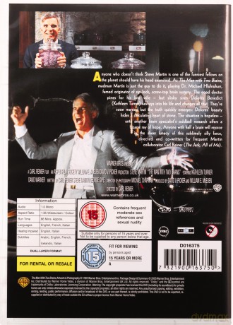 The Man With Two Brains (Człowiek o dwóch mózgach) [DVD]