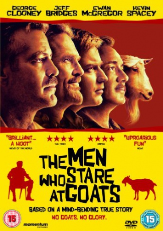 The Men Who Stare At Goats (Człowiek, który gapił się na kozy) [DVD]