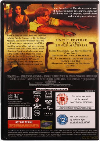 The Mummy Returns (Mumia powraca) [DVD]