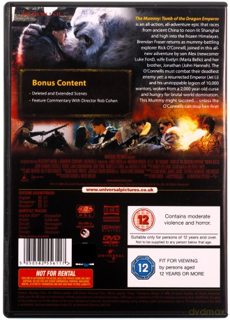 The Mummy: Tomb of The Dragon Emperor (Mumia - Grobowiec cesarza smoka) [DVD]