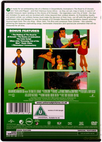 The Road To El Dorado (Droga do El Dorado) [DVD]