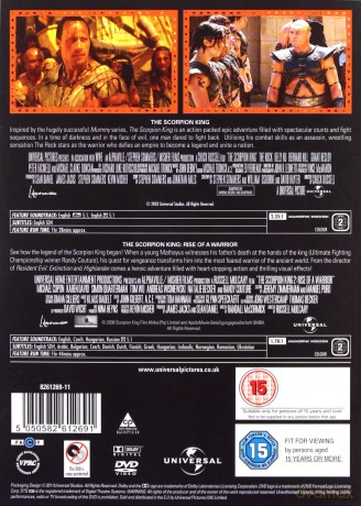 The Scorpion King 1-2 (Król Skorpion 1-2) [2DVD]