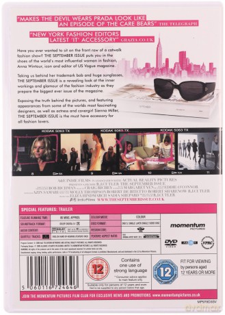 The September Issue (Wrześniowy numer) [DVD]