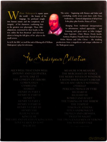 The Shakespeare Collection [DVD]