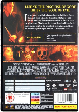 The Sin Eater (Zjadacz grzechów) [DVD]