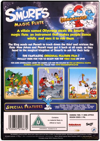The Smurfs And The Magic Flute (Smerfy) [DVD]