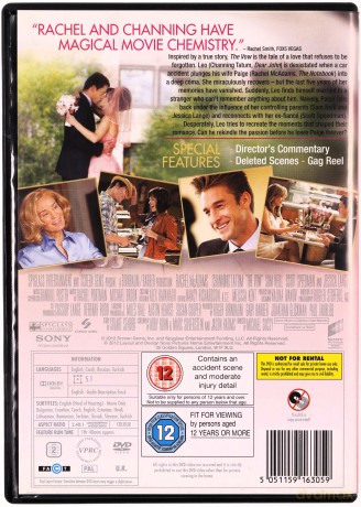 The Vow (I że cię nie opuszczę) [DVD]