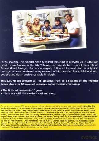The Wonder Years: Season 1-6 (Cudowne lata) [22DVD]