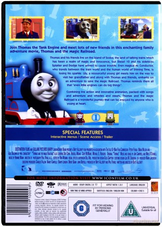 Thomas And The Magic Railroad (Thomas i magiczna kolejka) [DVD]